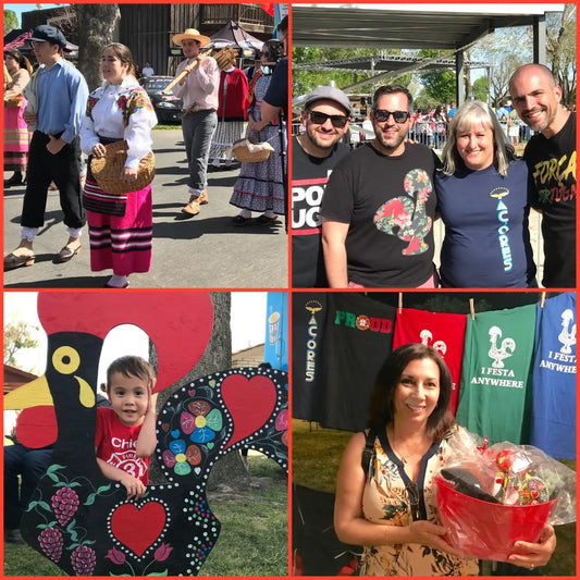 Carlos Vieira Foundation - San Joaquin Valley Portuguese Festival Rooster Camisa