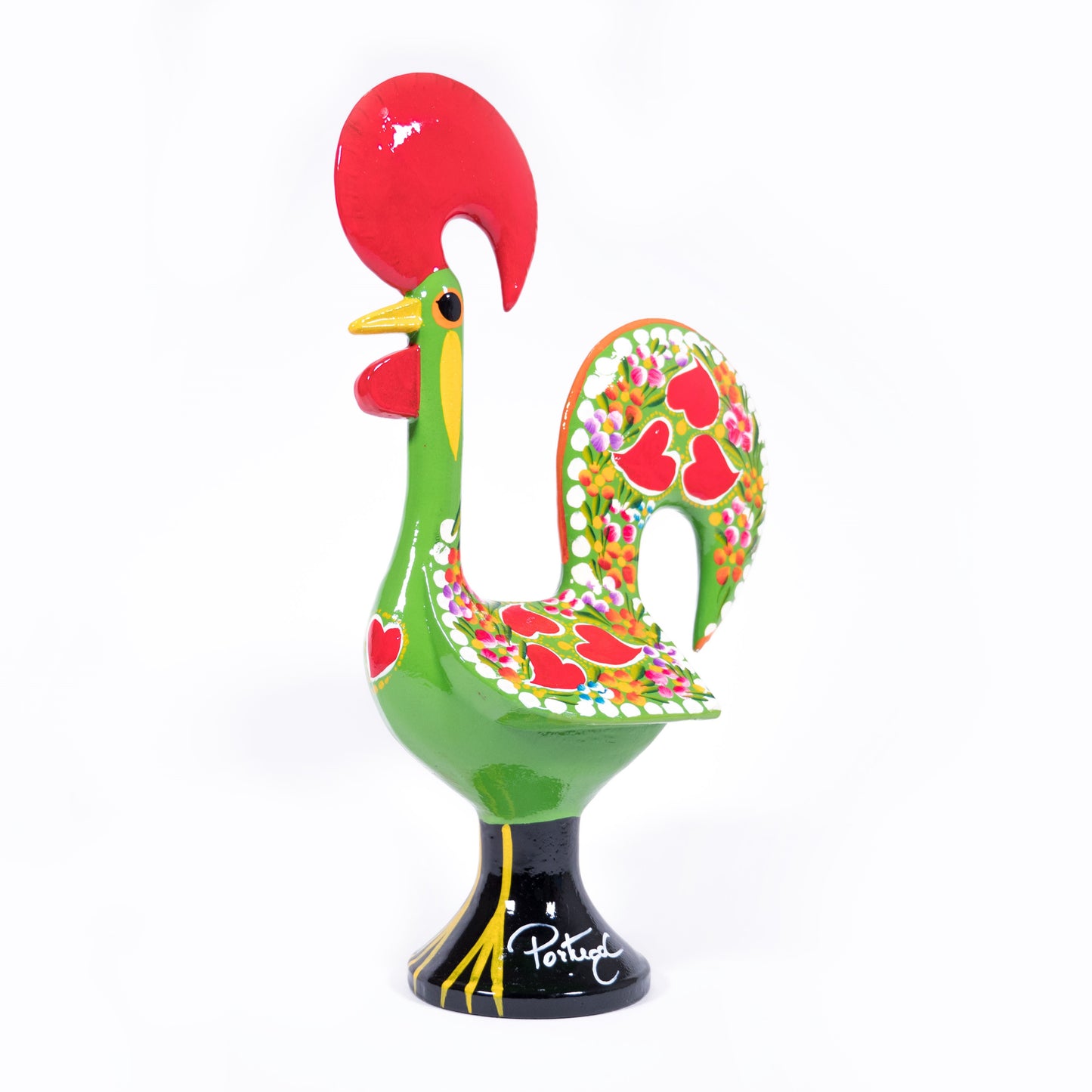 35cm Galo de Barcelos Green