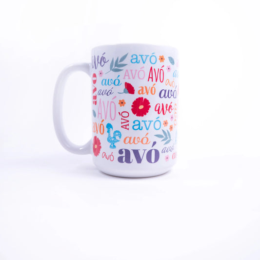 Avó Mug - Grandmother - Rooster Camisa