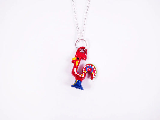 Barcelos Rooster Necklace - Rooster Camisa