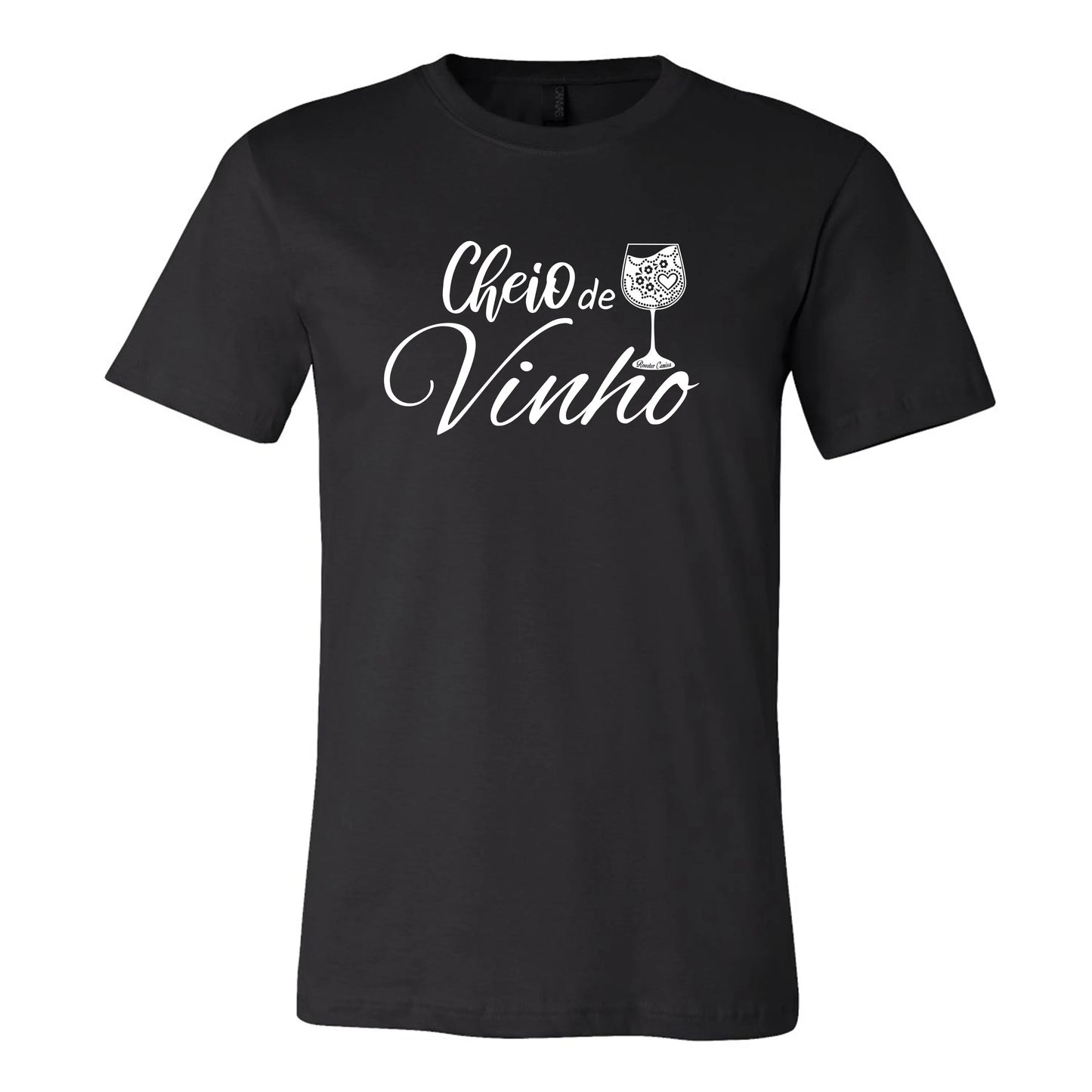Cheio de Vinho Adult Tee-Rooster Camisa
