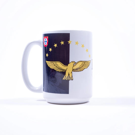 Flag Name Mug Açores - Rooster Camisa