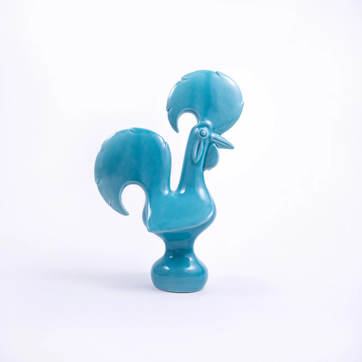 Glazed Galo de Barcelos (Mar)-Rooster Camisa