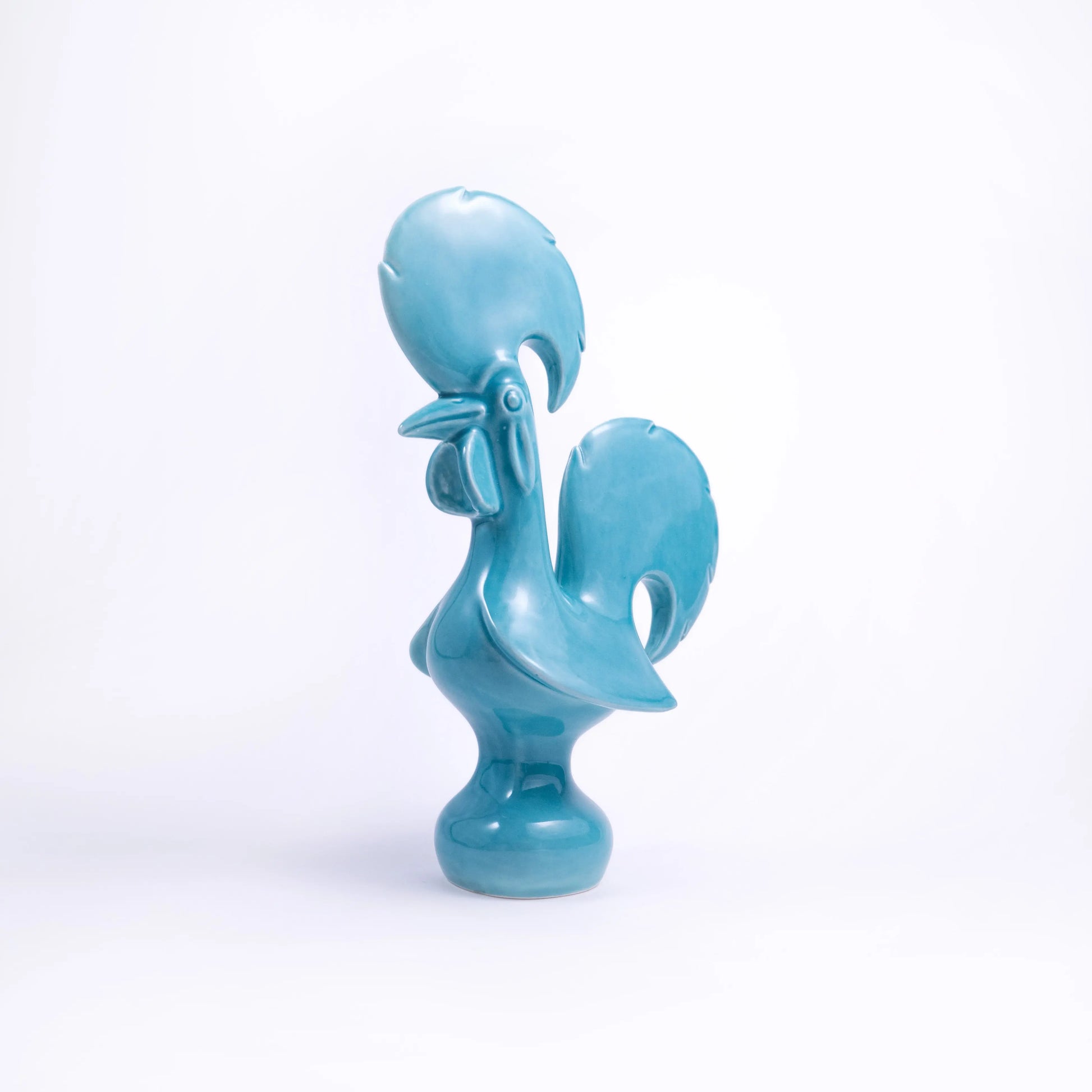 Glazed Galo de Barcelos (Mar)-Rooster Camisa