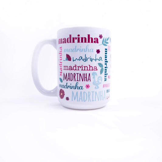 Madrinha Mug - Godmother - Rooster Camisa