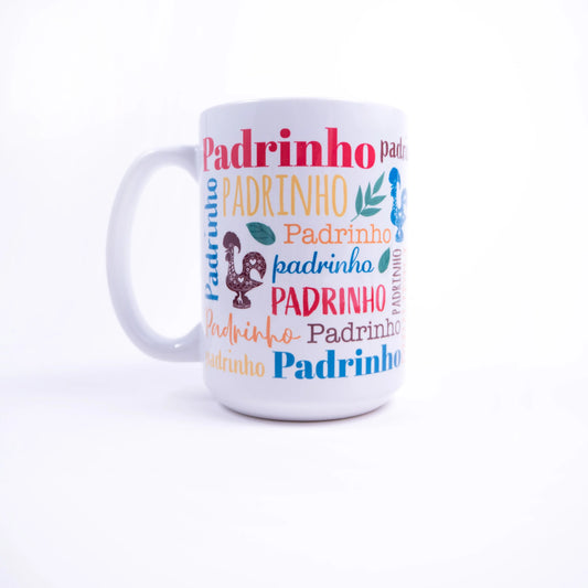 Padrinho Mug - Godfather - Rooster Camisa