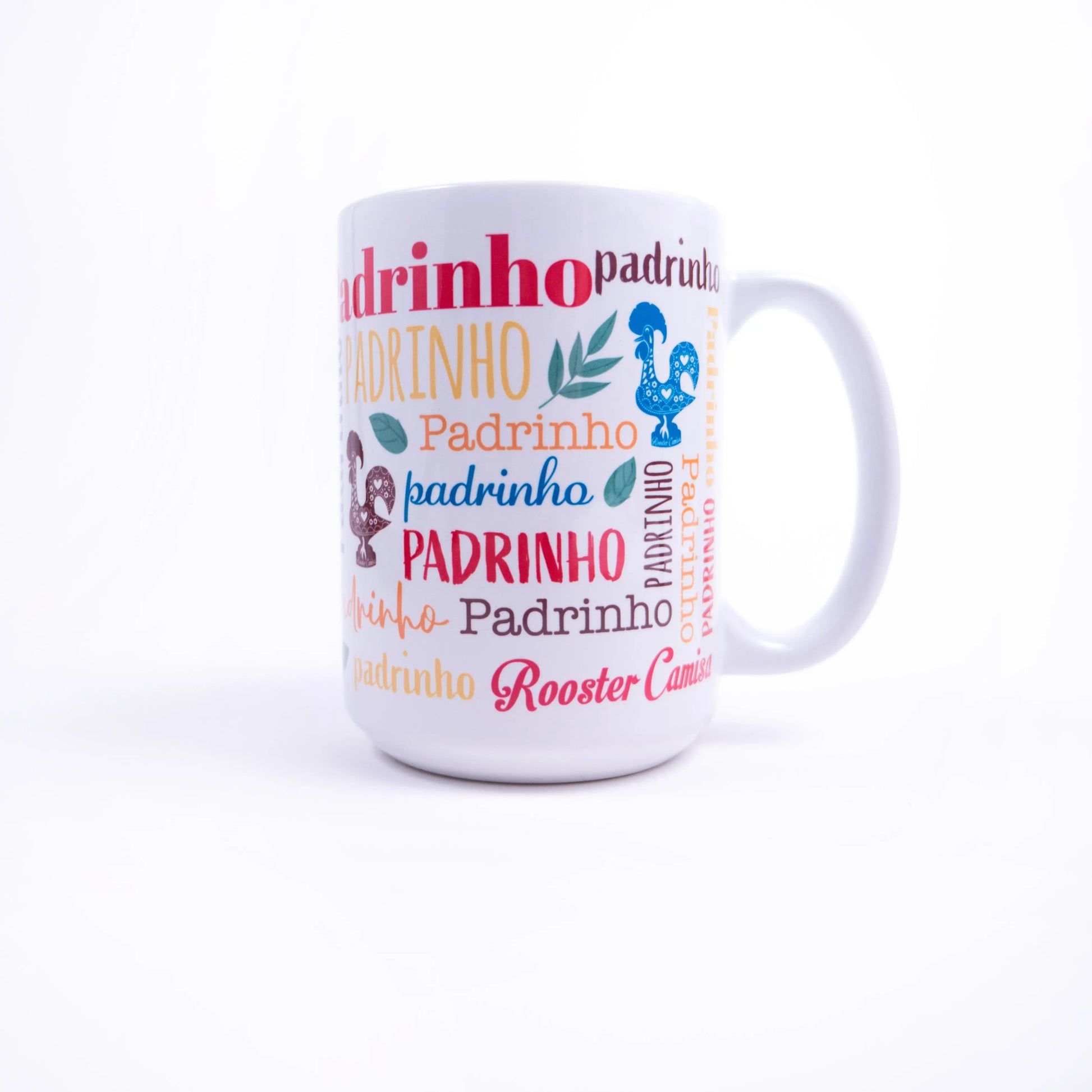 Padrinho Mug - Godfather - Rooster Camisa