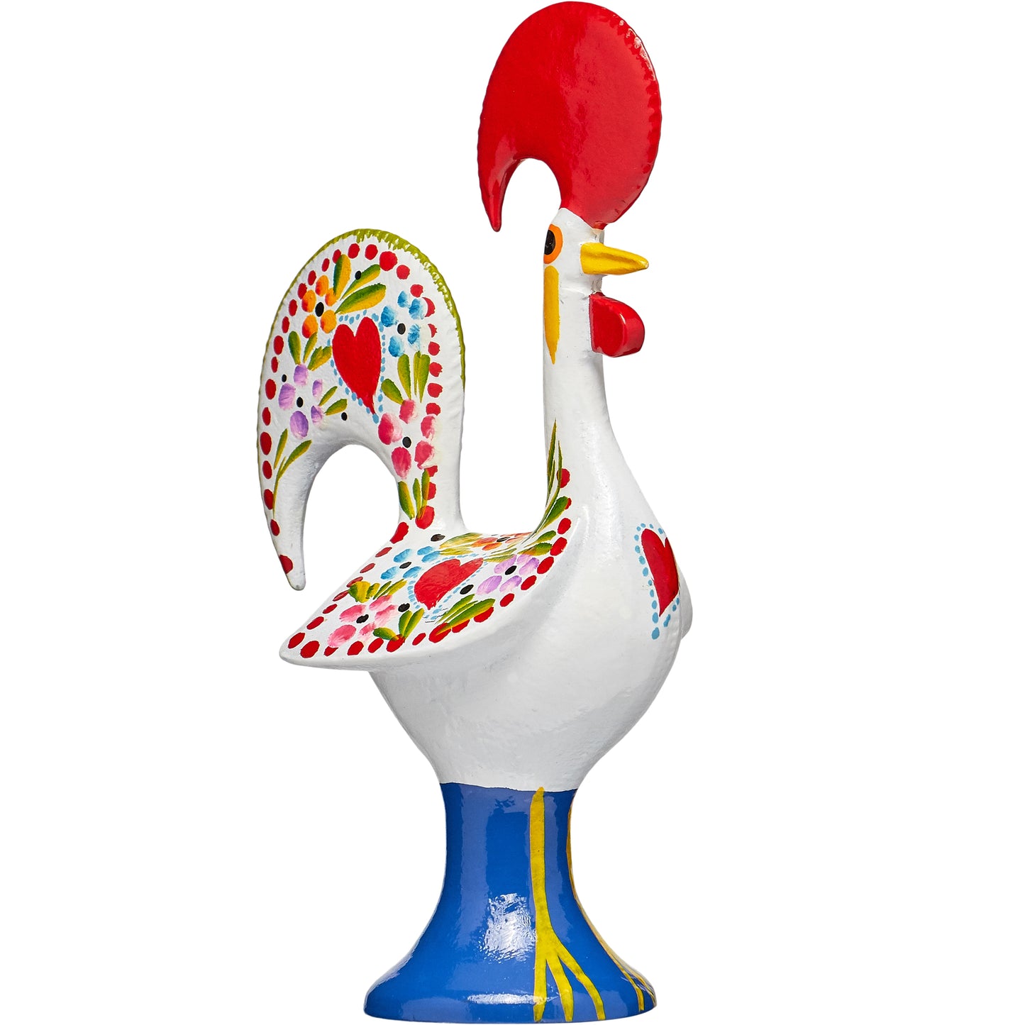 25cm Galo de Barcelos White