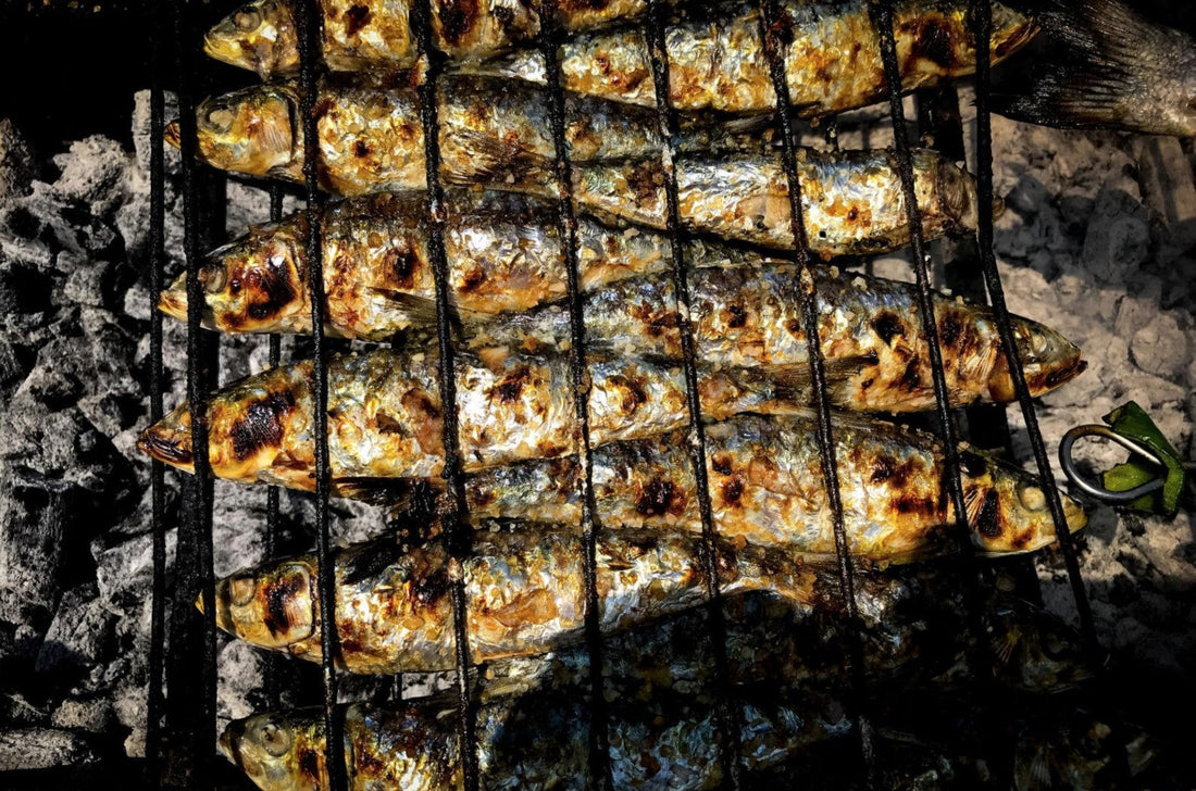 Portuguese Grilled Sardines (Sardinhas Assadas)