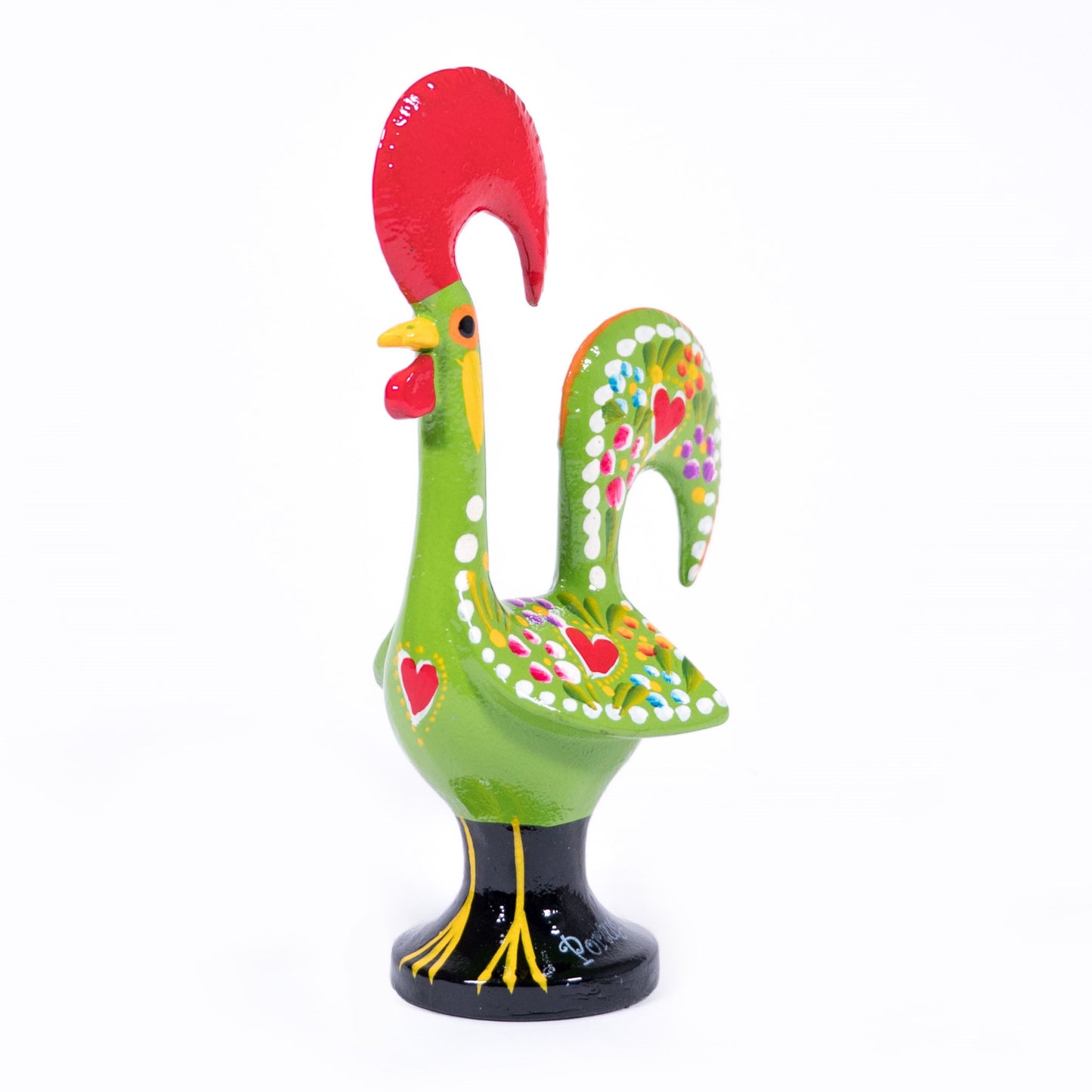 16cm Galo de Barcelos Green