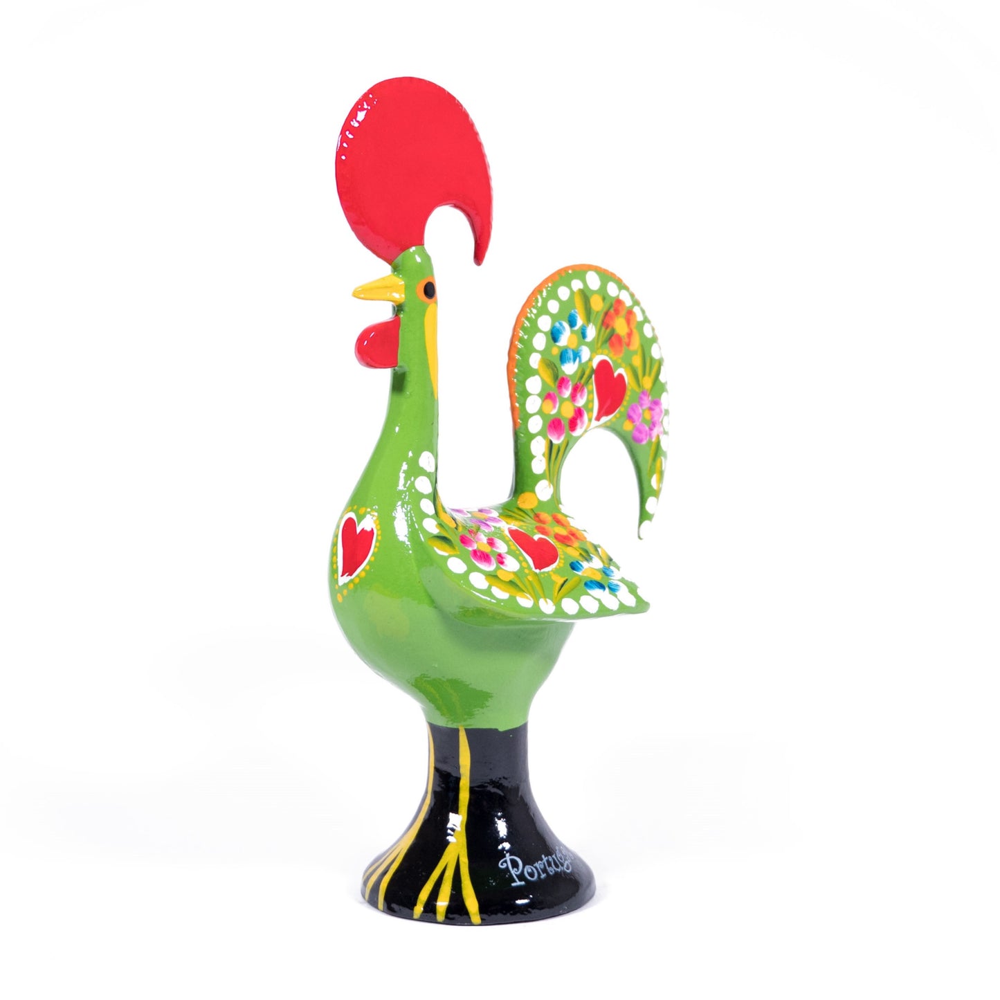 25cm Galo de Barcelos Green
