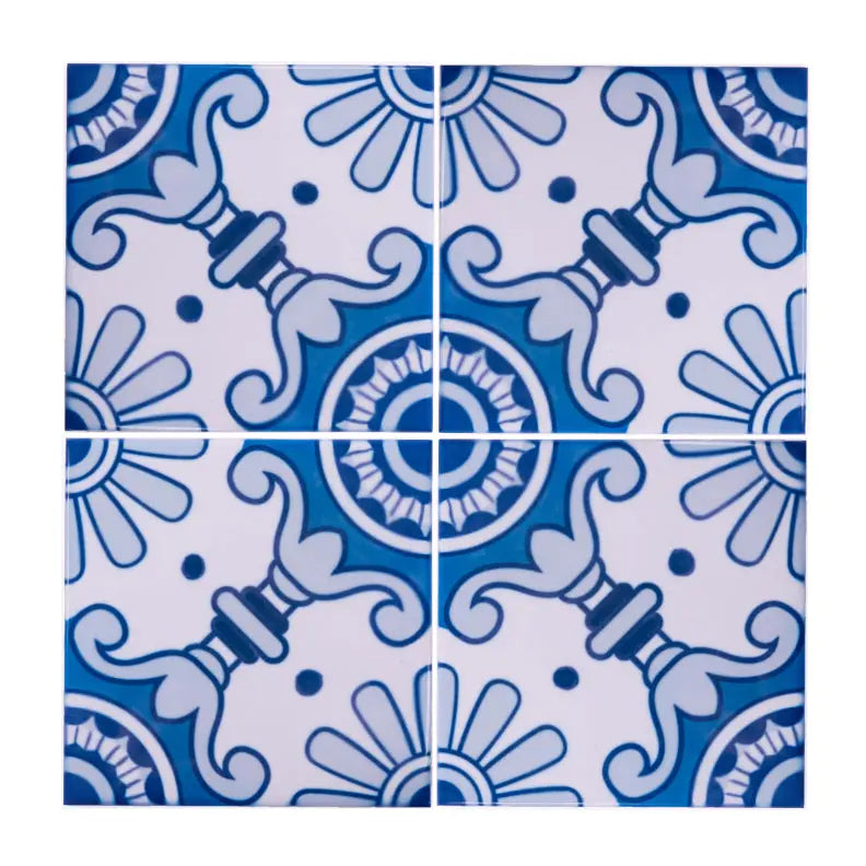 Portuguese Inspired Azulejos Navigator Ceramic Tile-Rooster Camisa 