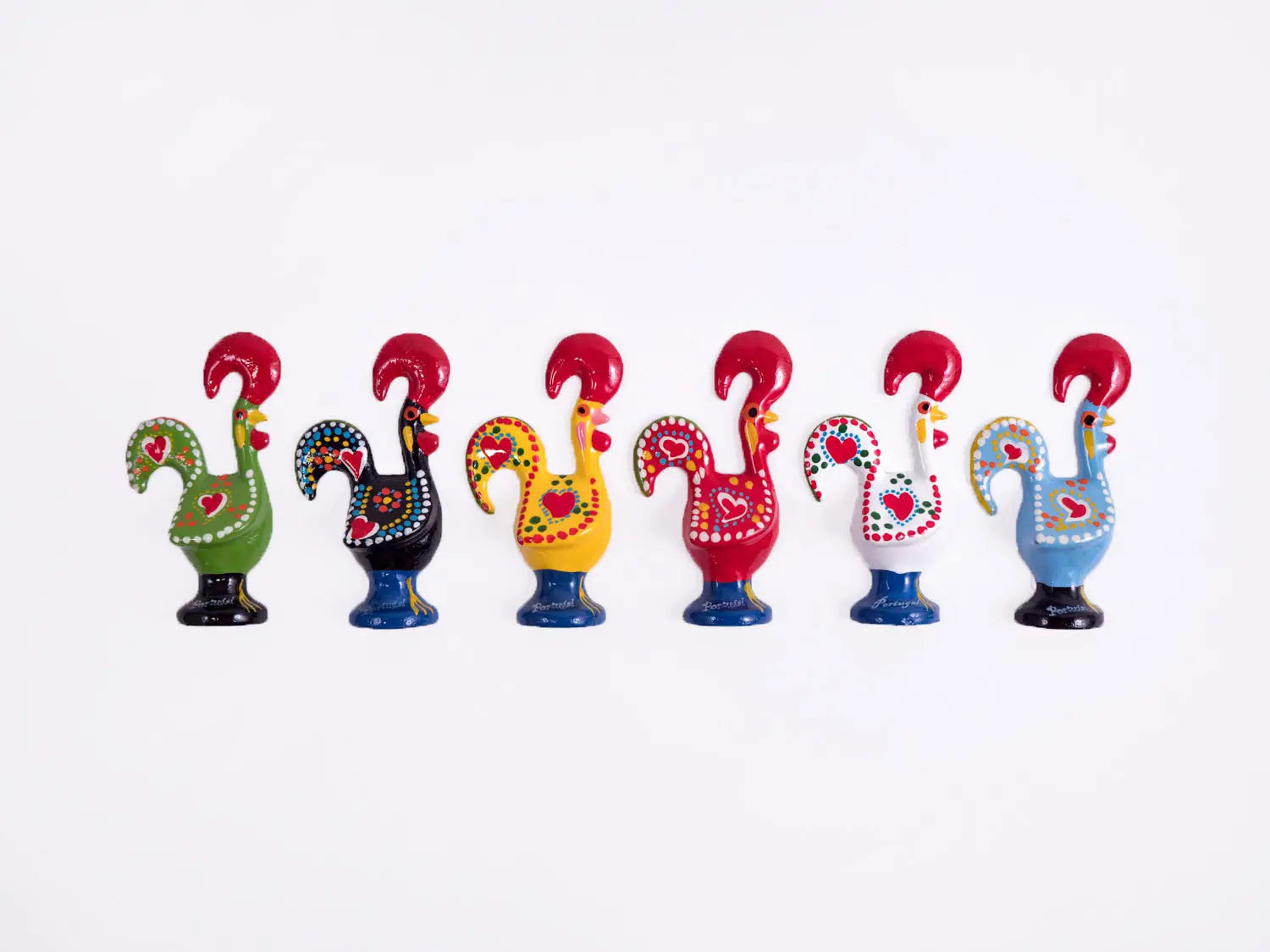 Portuguese Inspired Barcelos Rooster Magnet (Various Colors) 