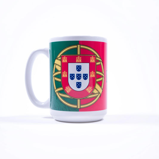 Flag Name Mug Portugal Rooster Camisa