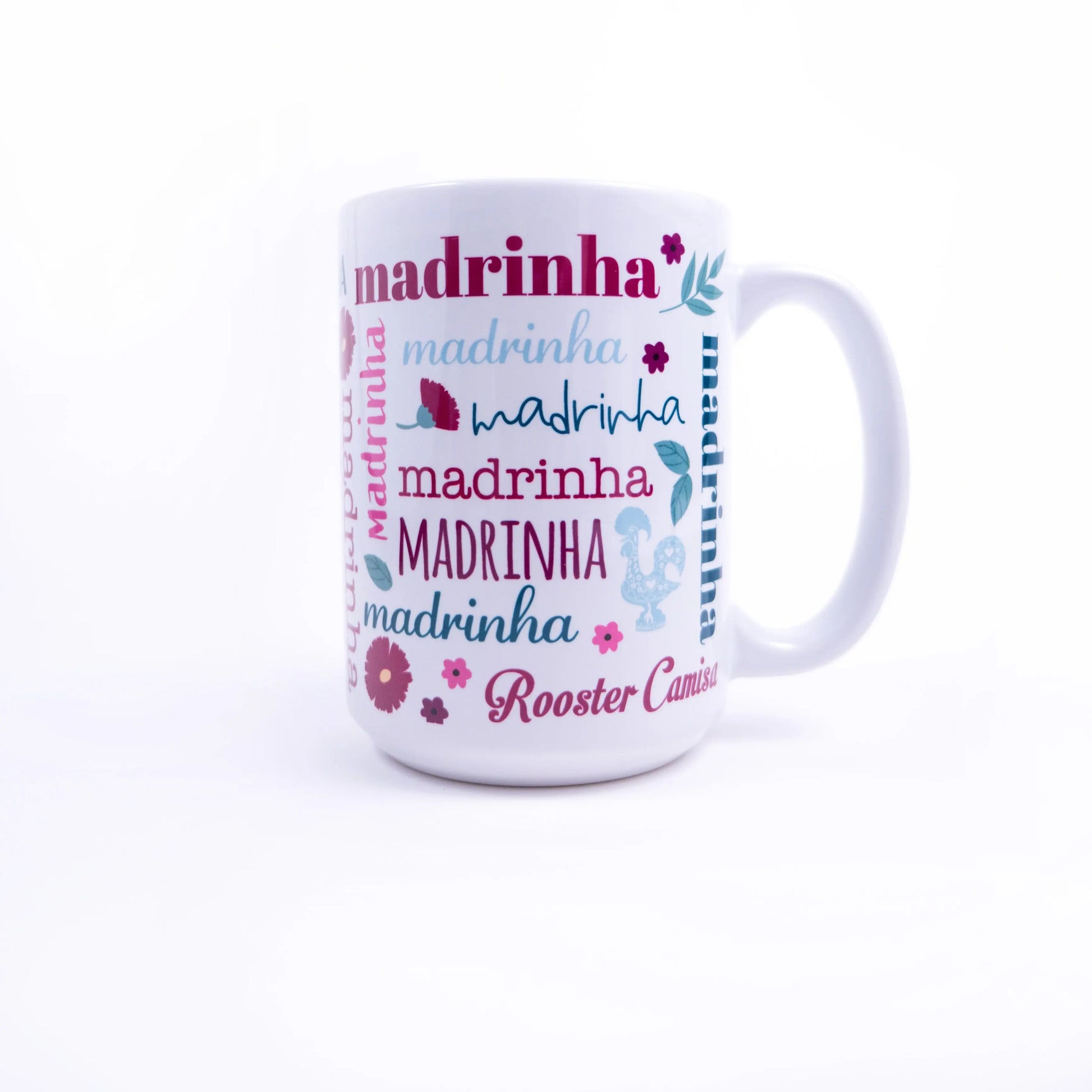 Madrinha Mug - Godmother - Rooster Camisa