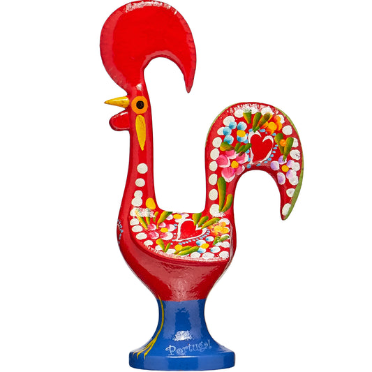 16cm Galo de Barcelos Red