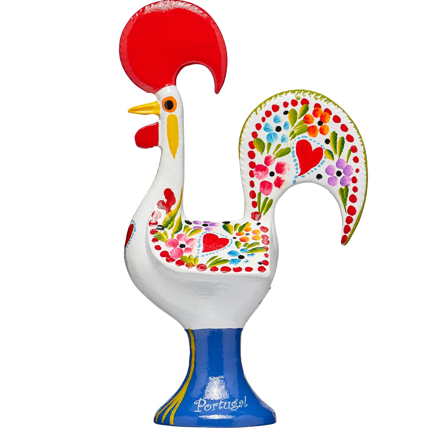 25cm Galo de Barcelos White
