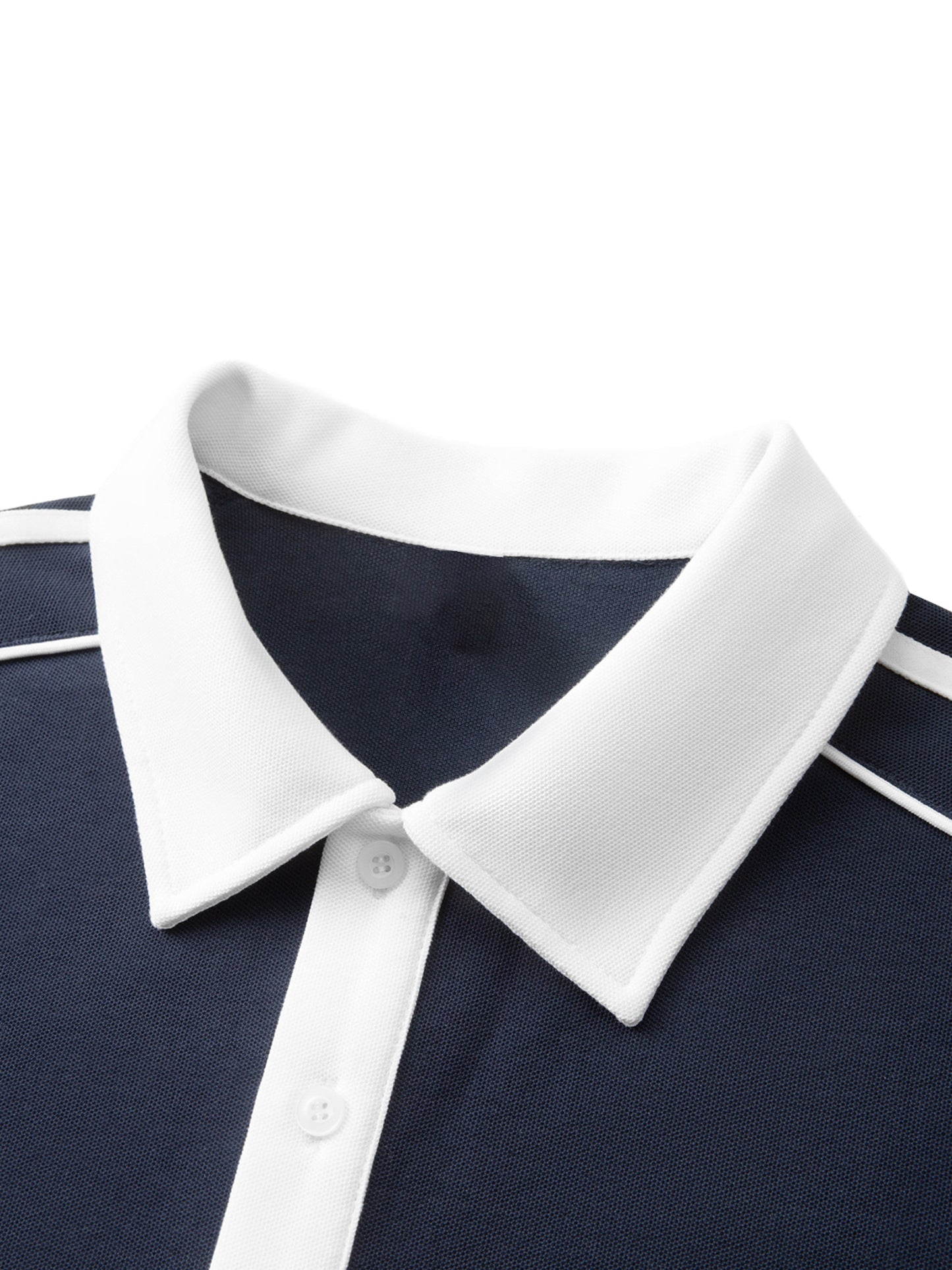 Escudo Contrast Collar Short-Sleeve Polo Shirt