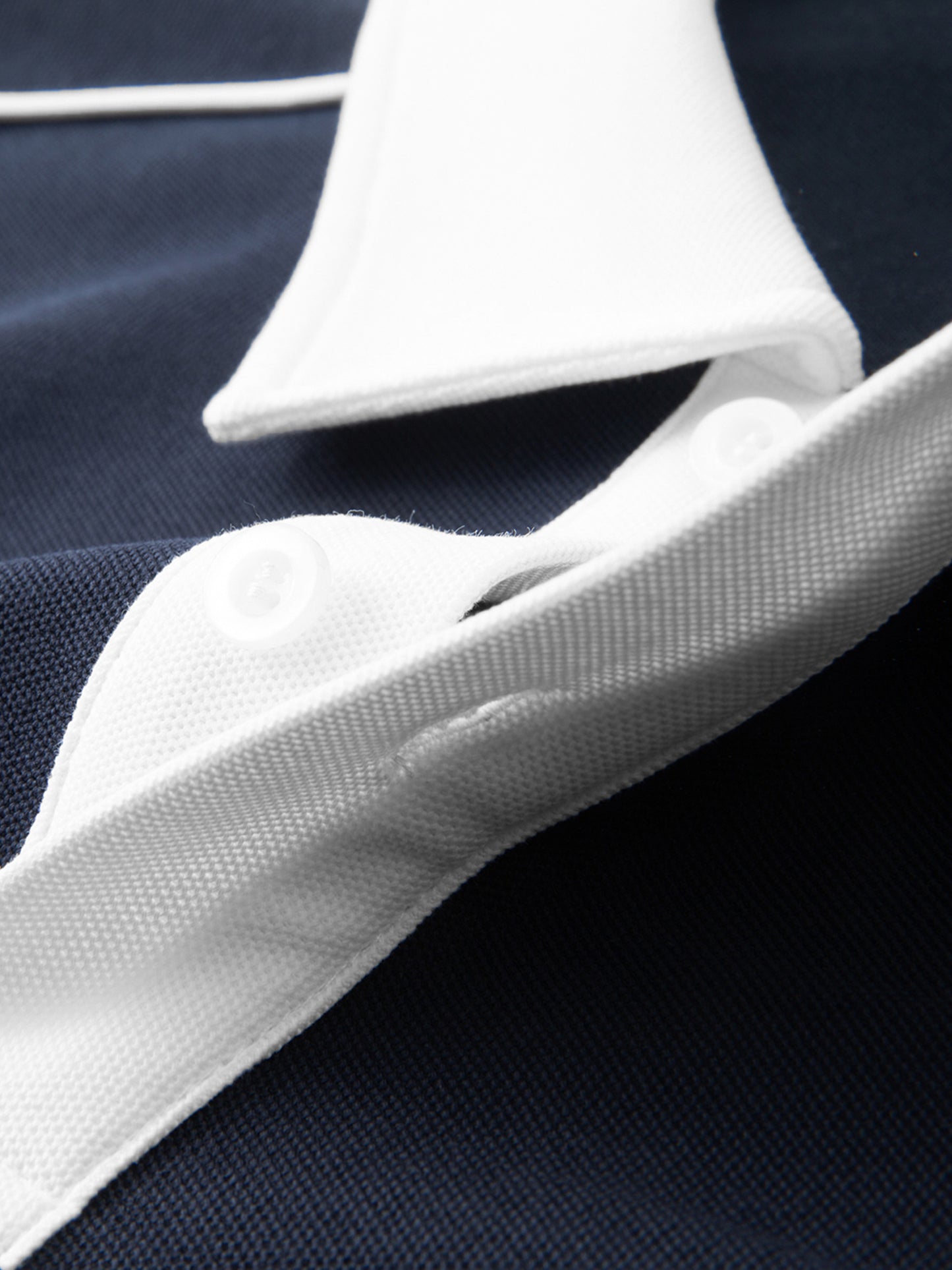 Escudo Contrast Collar Short-Sleeve Polo Shirt